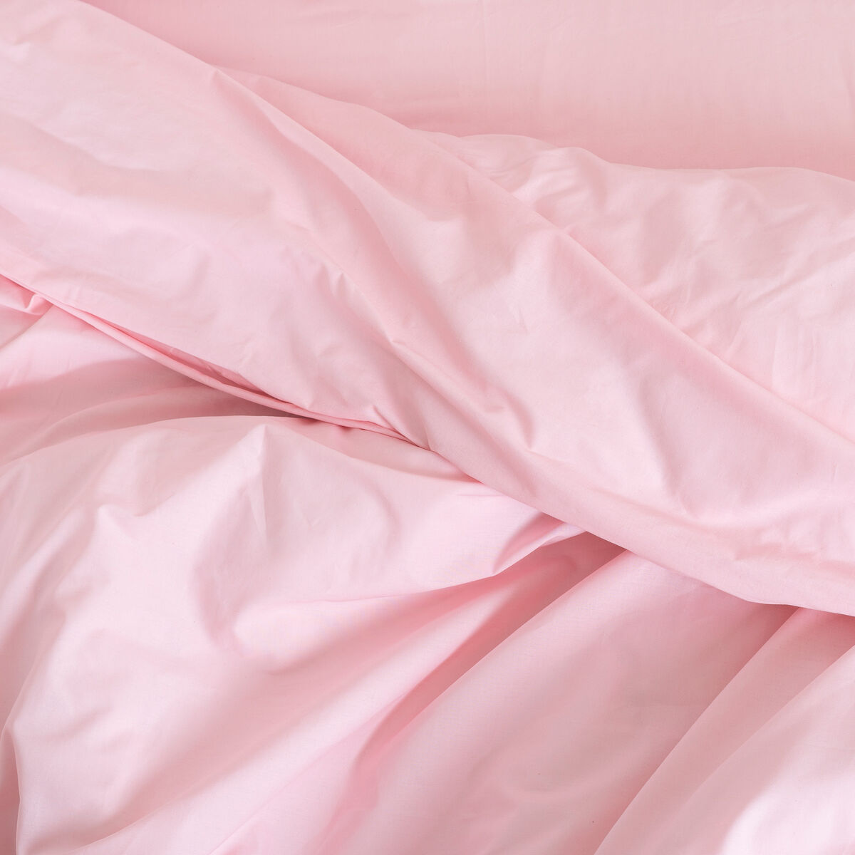 Noorse hoes HappyFriday Basic Licht Roze 140 x 200 cm